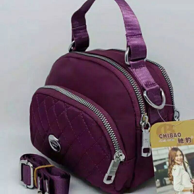 Original Tas Wanita Import Jinjing Dan Selempang CHIBAO Bordir Parasut Terbaru Super Termurah