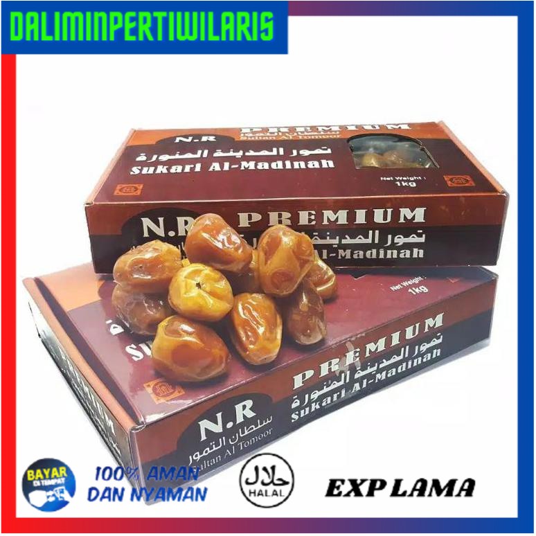 

BISA COD Kurma Sukari 1kg / Sukari Premium sukari almadinah / Kurma Al Madinah / Kurma Raja / Kurma