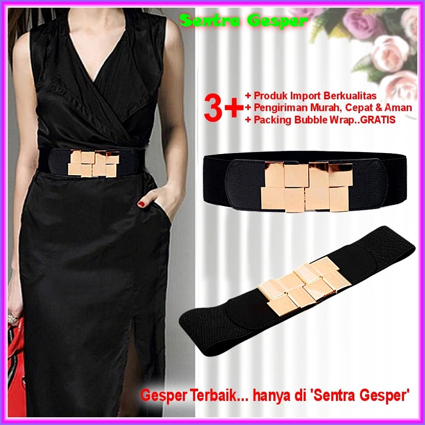 Gesper Sabuk Cewek Ikat Tali Pinggang Obi Belt Wanita Fashion Oby Kekinian Gasper Korea Impor Kain K