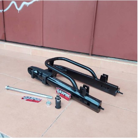 SWING ARM OVAL RX KING BESI TEBAL GASPOL RACIN HITAM MENGKILAT LAS KUAT FULL SET TINGGAL PASANG AJA