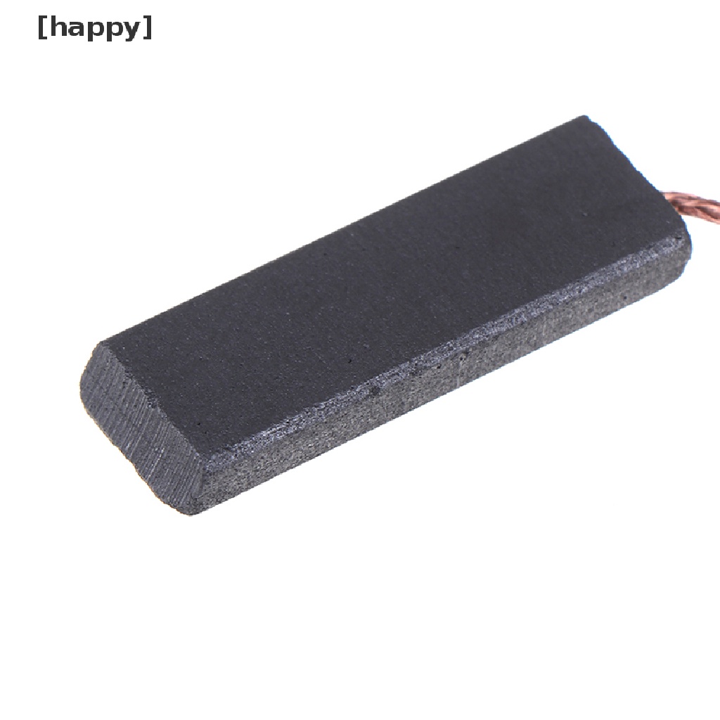 2pcs Sikat Karbon Warna Hitam Ukuran 5x13.5x40mm Untuk Mesin Cuci