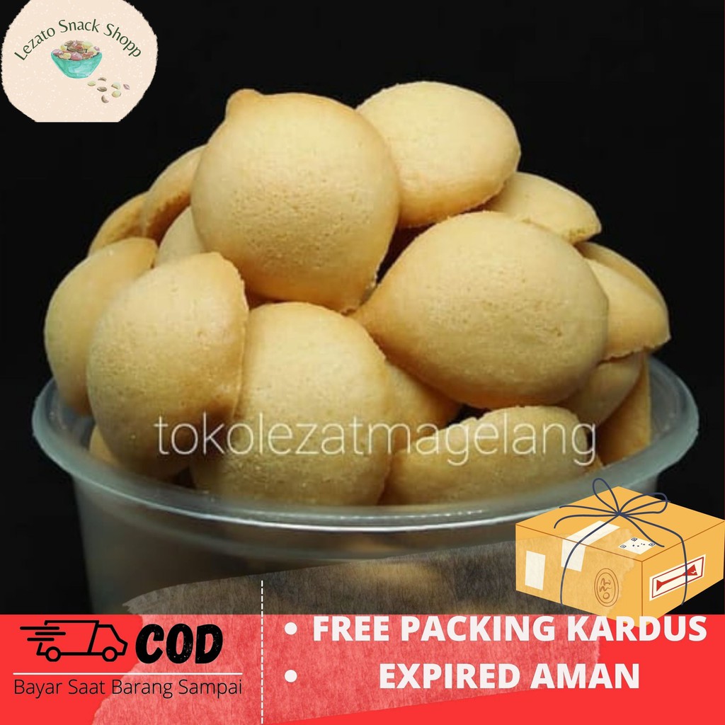 

Monde Egg Ball Renyah Manis Gurih Kiloan / 250 gr Cemilan Jajanan jadul Zaman Now