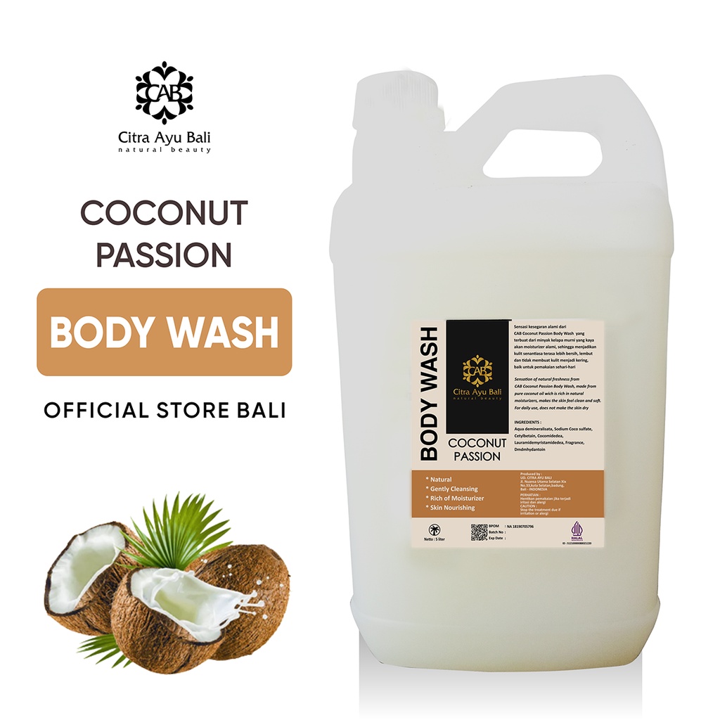Body Wash Coconut Passion ( 5 liter ) - Citra Ayu Bali official Bali