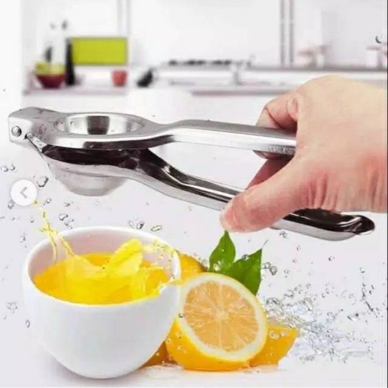 ALAT PERAS JERUK STAINLESS PERASAN LEMON JERUK NIPIS BAHAN STAINLESS STEEL LEMON SQUEEZER MANUAL