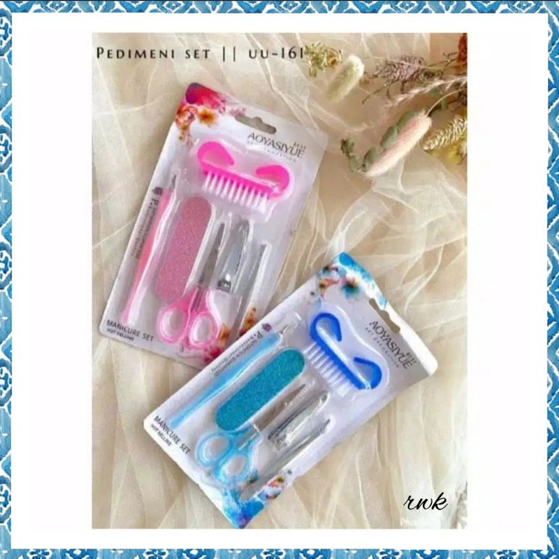 Set Manicure Pedicure 6in1