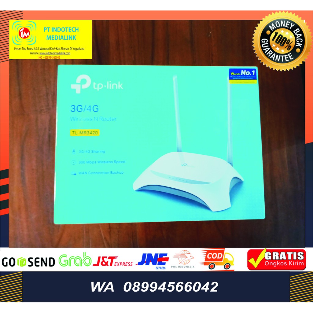 ROUTER WIRELLESS TP-LINK MR3420