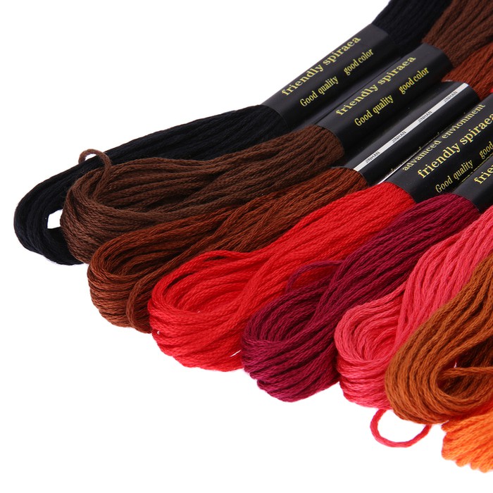 Embroidery Thread - Set Benang Sulam 50 Warna