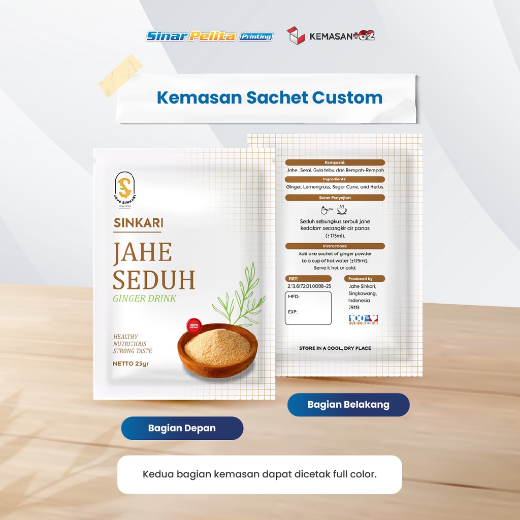 

Kemasan Sachet