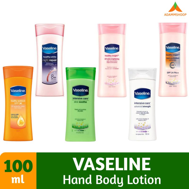 Vaseline Healthy Hand Body Lotion 100mL