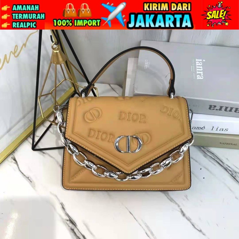 TI 3070 - HANDBAG TAS WANITA BRANDED PREMIUM IMPORT MURAH BATAM - E