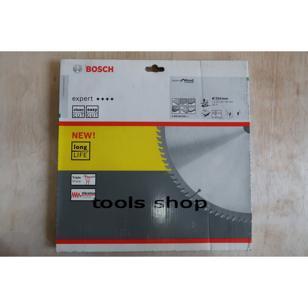 BOSCH Circular Saw Blade 10”/ Mata Circular Expert for Wood 24T