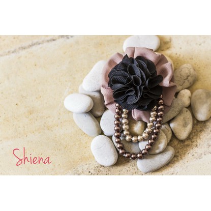 Brooch/Bross Bunga Mutiara Hijab/Baju Handmade Korea/Korean Style Wanita/Anak Shiena Accesories