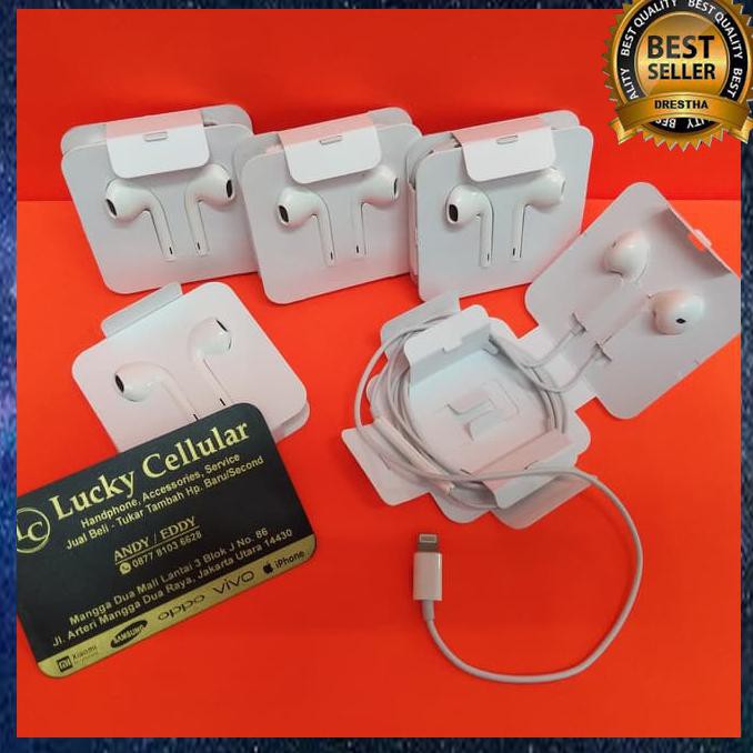 CASE EARPHONE HEADSET IPHONE 7 7 + IPH 8 8PLUS & IPHONEX ORIGINAL 100% CSE2578 SPR