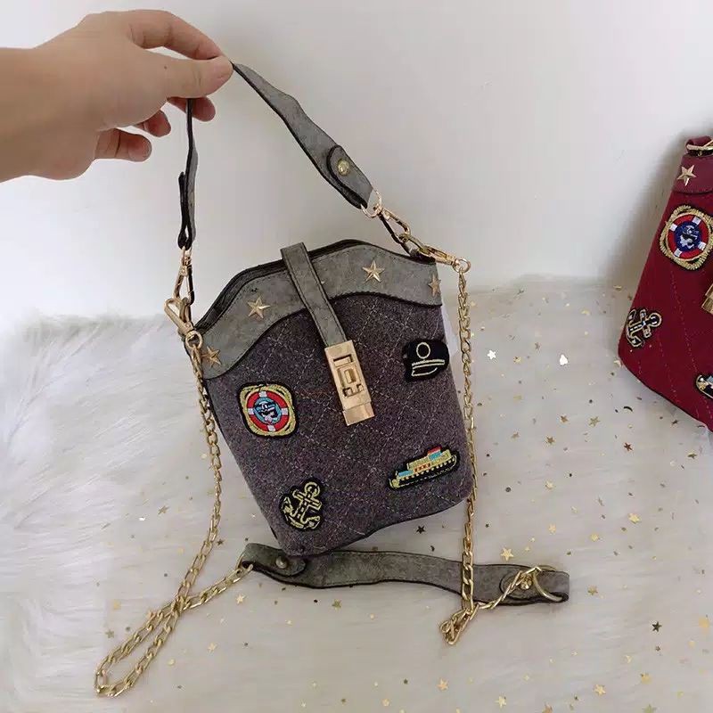 ready cod 2 tali tas lucu selempang murah handbag wanita import terbaru 2021 lagi laku