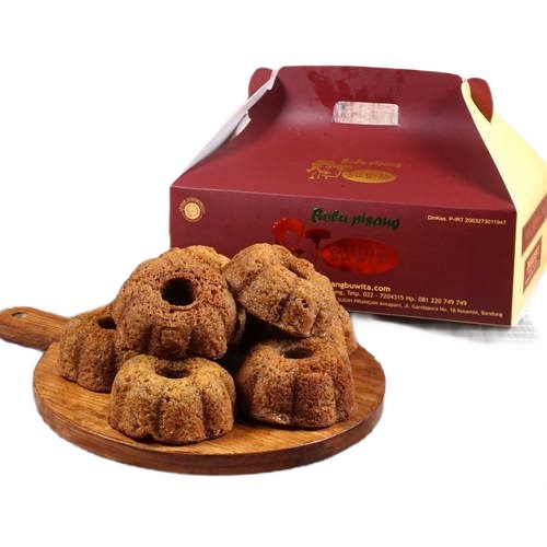 

BOLU PISANG MINI ISI 14 PCS / BANANA CAKE SMALL BU WITA OLEH-OLEH BANDUNG