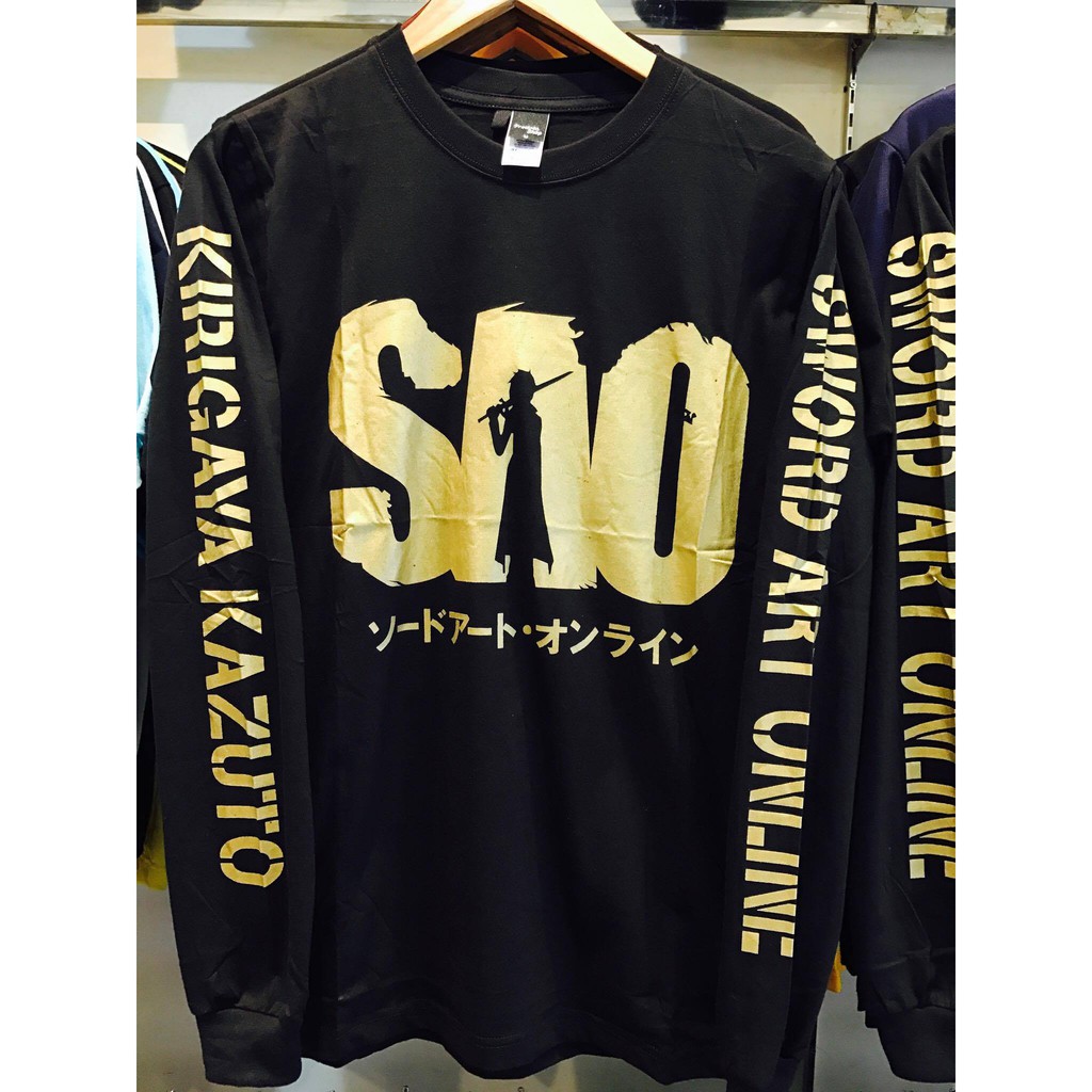 Longsleeve SAO Gold Sword Art Online Anime