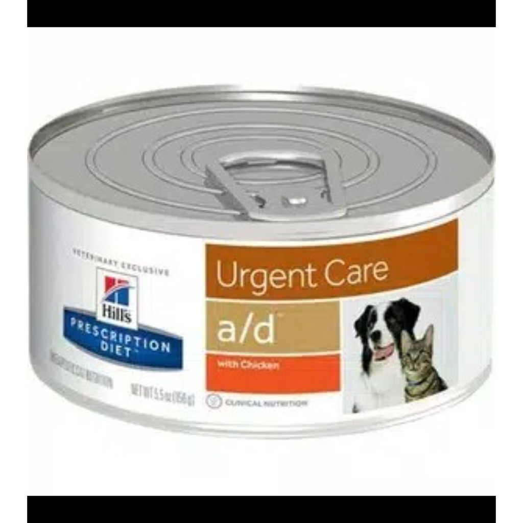 HILL'S SCIENCE DIET A/D URGENT CARE CAT &amp; DOG 156G UNTUK NAFSU MAKAN