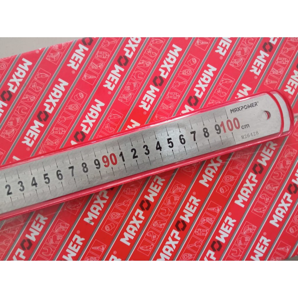 

Penggaris 100cm Atau 40inchi MAXPOWER