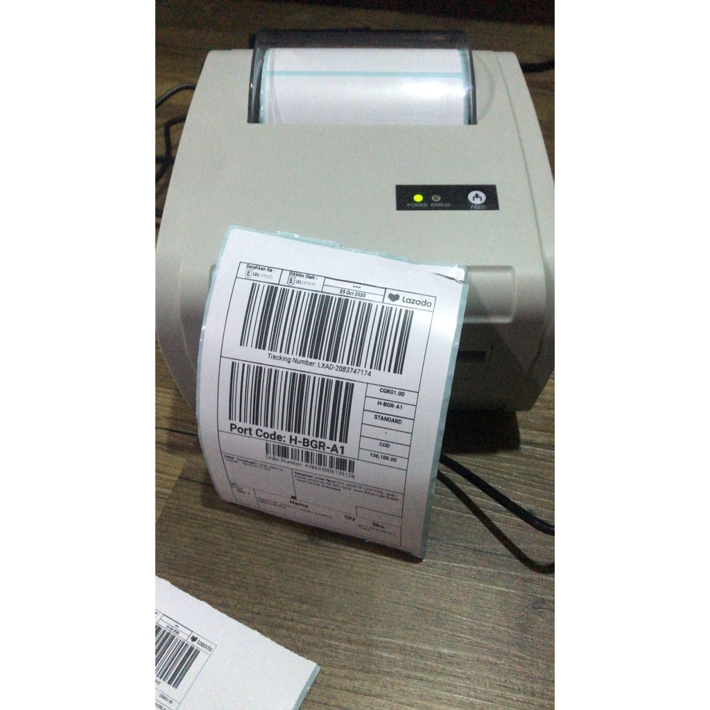 Printer Barcode Thermal Untuk Cetak Resi EPPOS EP9210U ZJ-9210 - USB KlikVape