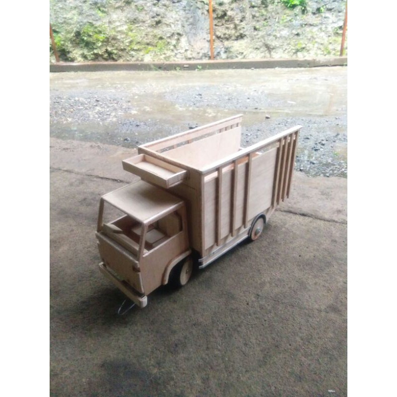 miniatur truk triplek