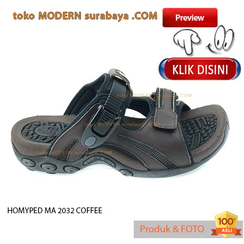 HOMYPED MA 2032 COFFEE sandal pria gunung classic casual