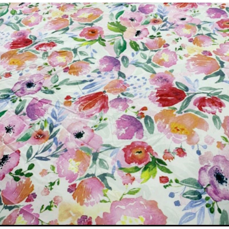 SPREI motif bunga-bunga