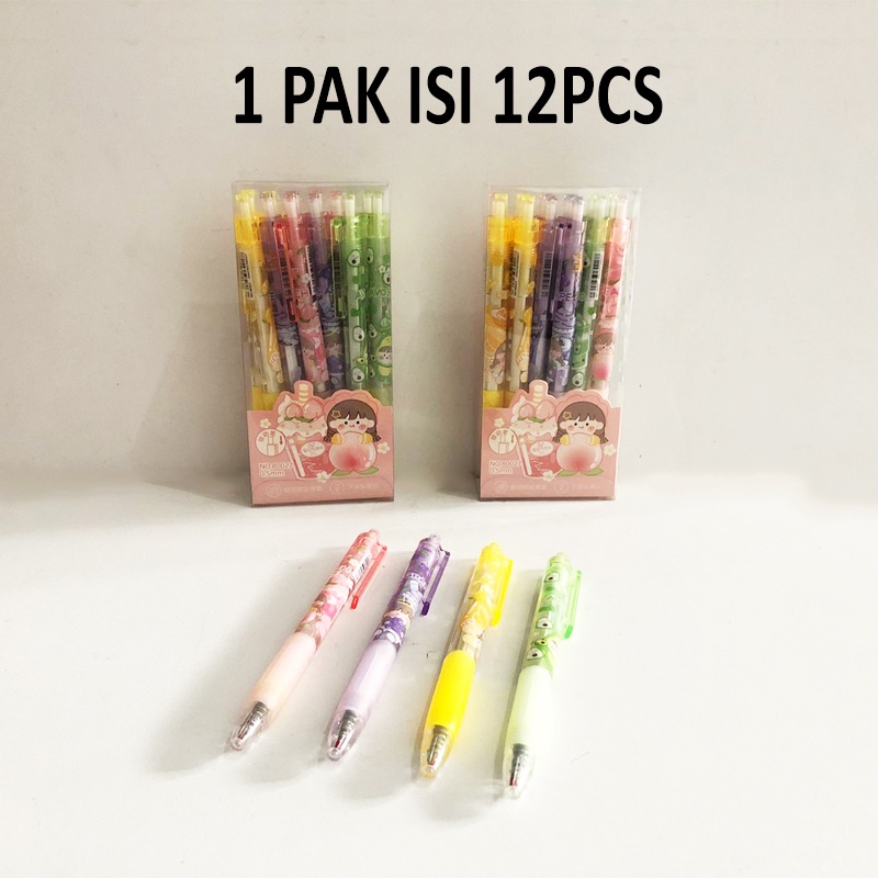 

PULPEN PEACH GROSIR DAPAT 12PCS ALAT TULIS SEKOLAH LUCU DAN MURAH