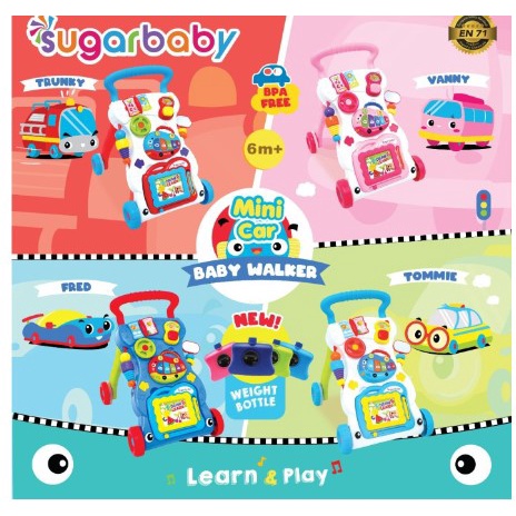 Sugarbaby Sugar Baby Mini Car Push Baby Walker  Baby Walker Sugar Baby