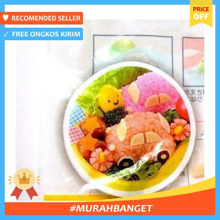 Cetakan Bento - Cetakan Nasi Bento Rice Mold Pesawat Terbang Mobil Car Plane Aeroplane - Bekal