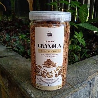

GRANOLA TIMUR TENGAH Honey dan Vanilla 500gr