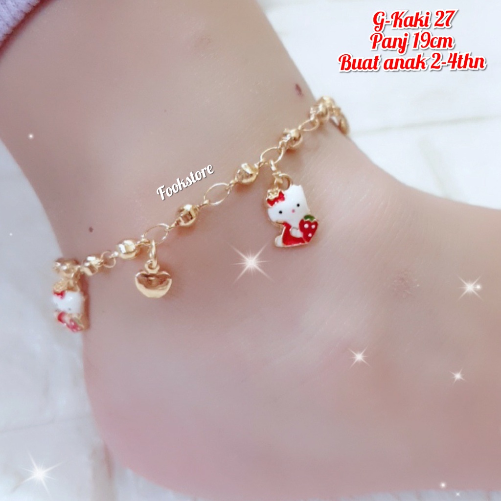 TERBARU GELANG KAKI ANAK-ANAK/ANTI ALERGI