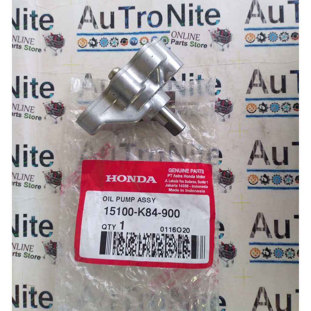 Pompa Oli ASSY 15100-K84-900 Original Honda MegaPro CRF CB Verza 150 Karburator FI 15100K84900