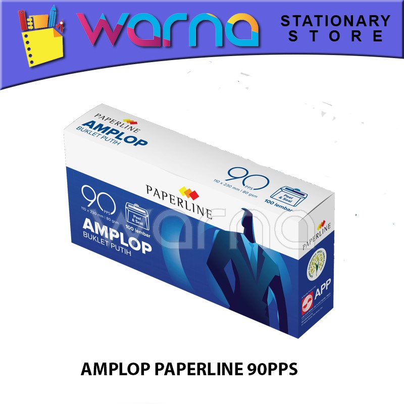 

AMPLOP HVS POLOS PUTIH BESAR PAPERLINE 90 PPS