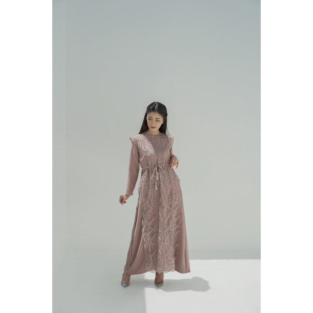 Aura Label - Kinara Dress Pink