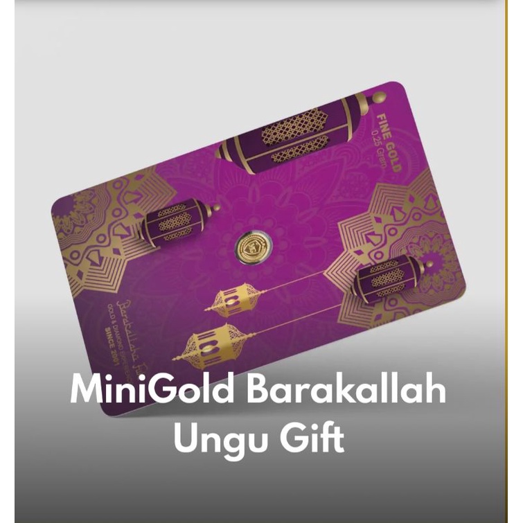 Gift Series Mini Gold (Barakallah)