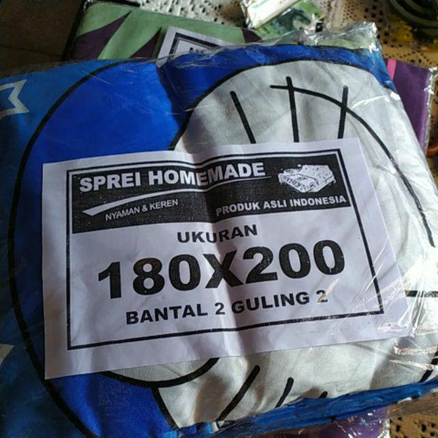 Sprei Homemade Termurah Motif Karakter Anak Dewasa Brown Grass