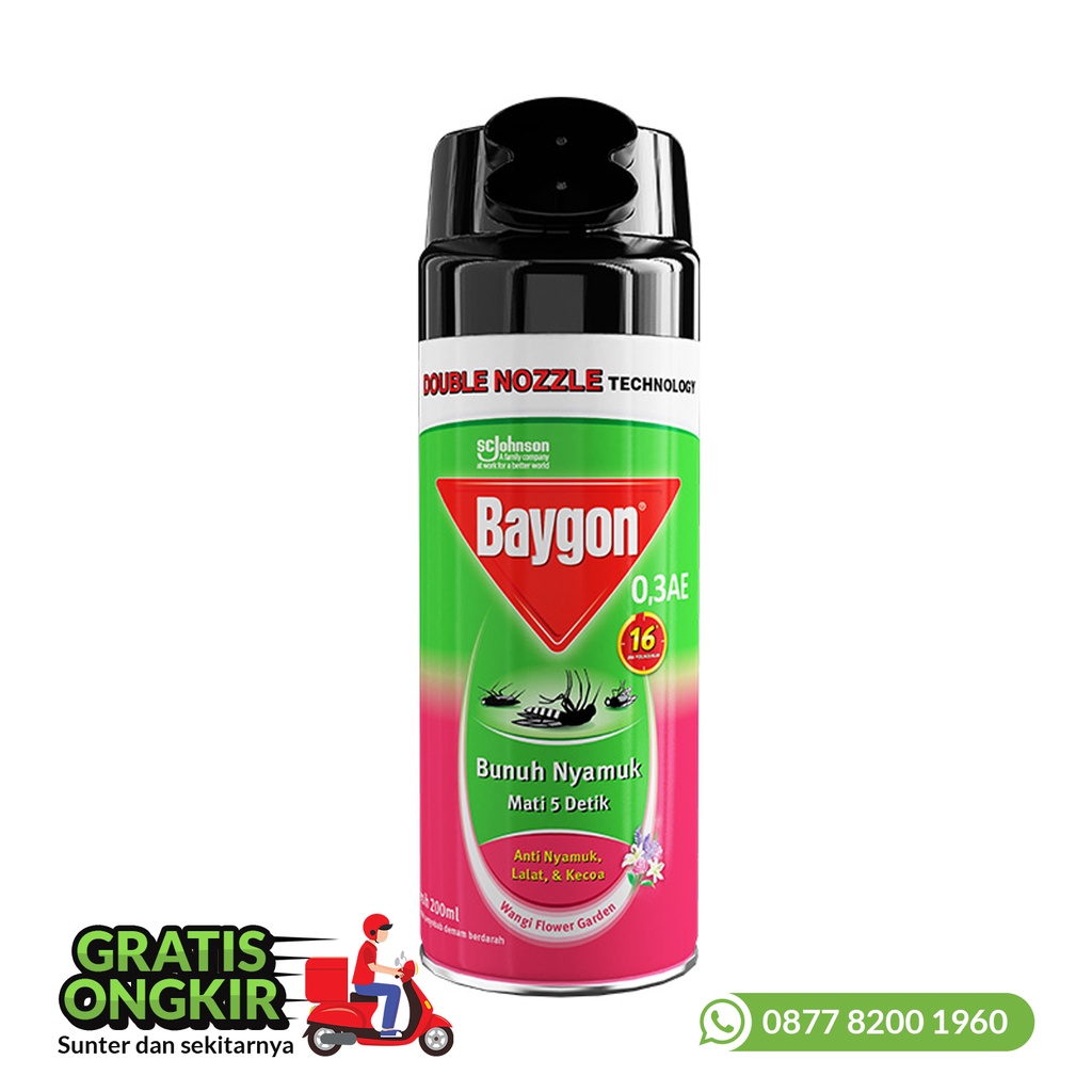 Baygon Flower Garden 200ml