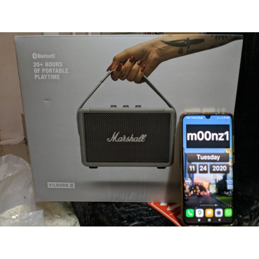 Marshall Kilburn II Portable Bluetooth Speaker Segel Garansi Resmi