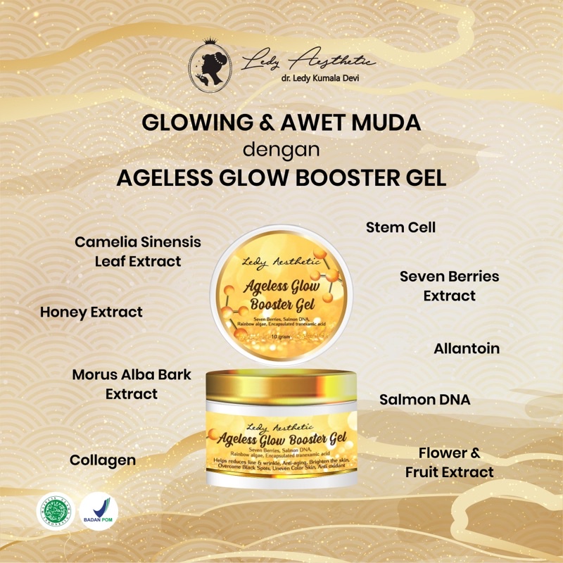 Ageless Glow Booster Stem cell Gel