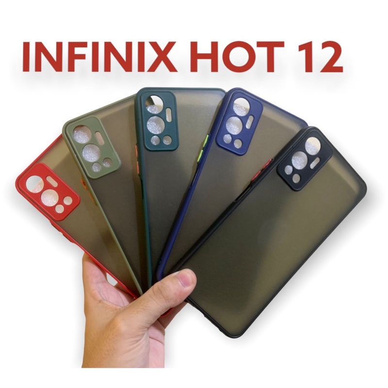 Infinix hot 12 12i 12play My choice aero case matte case