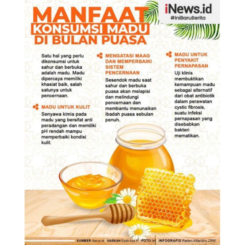 Madu Pure Raw Honey Murni Hutan 150 gram