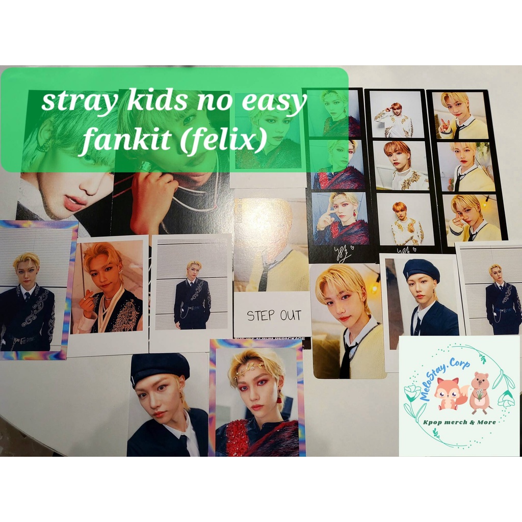 STRAY KIDS no easy fankit