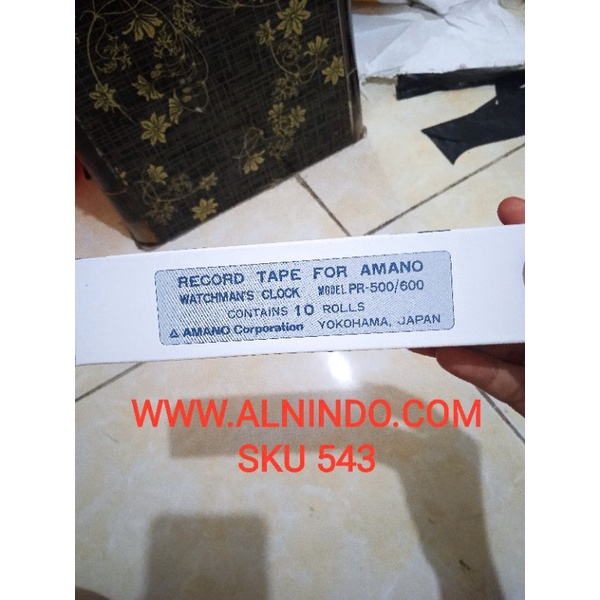 

paper roll amano pr500/600