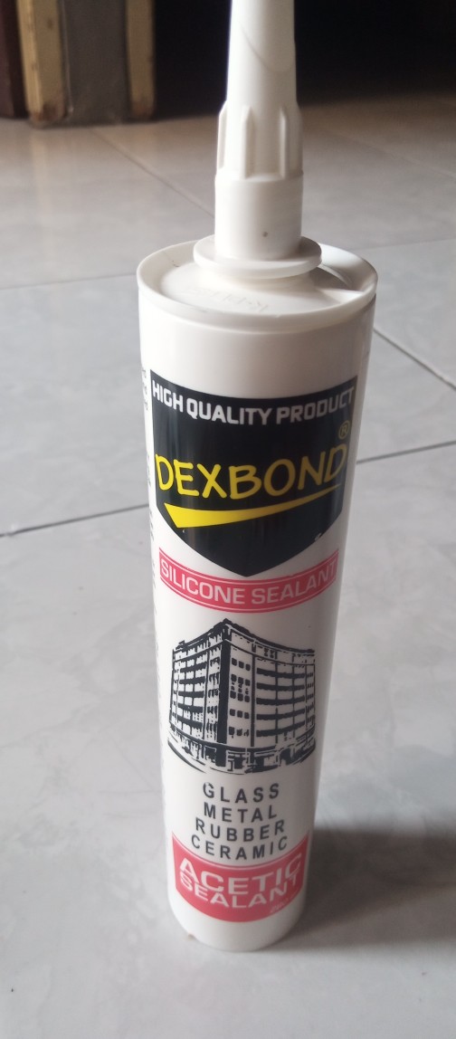 1 Pc Lem Sealent Acetic Silicone Sealant Botol Kaca Keramik Karet Metal Dexbond