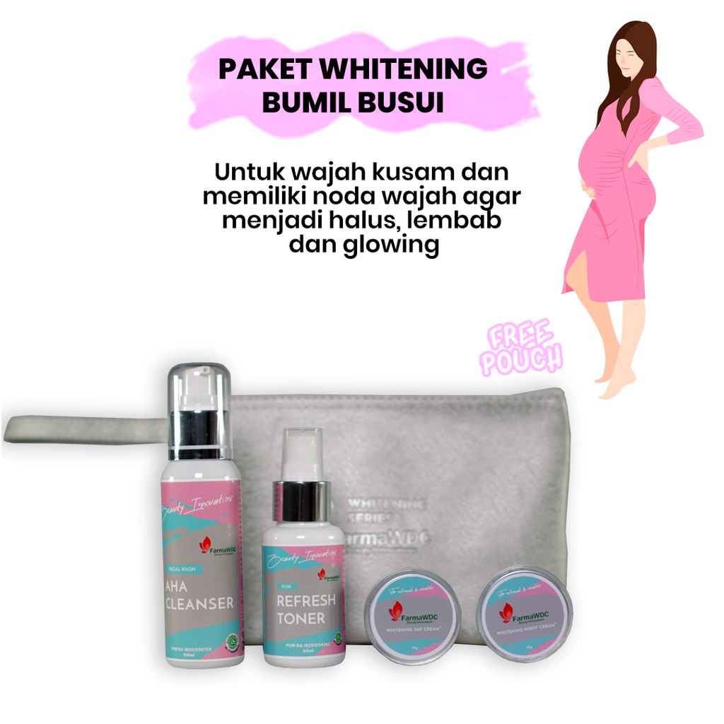 Paket Whitening Bumil Busui FarmaWDC BPOM