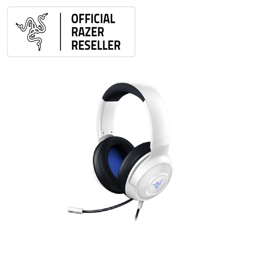 Razer Kraken X For Playstation White - Console Wired Gaming Headset 100% Original Garansi Resmi