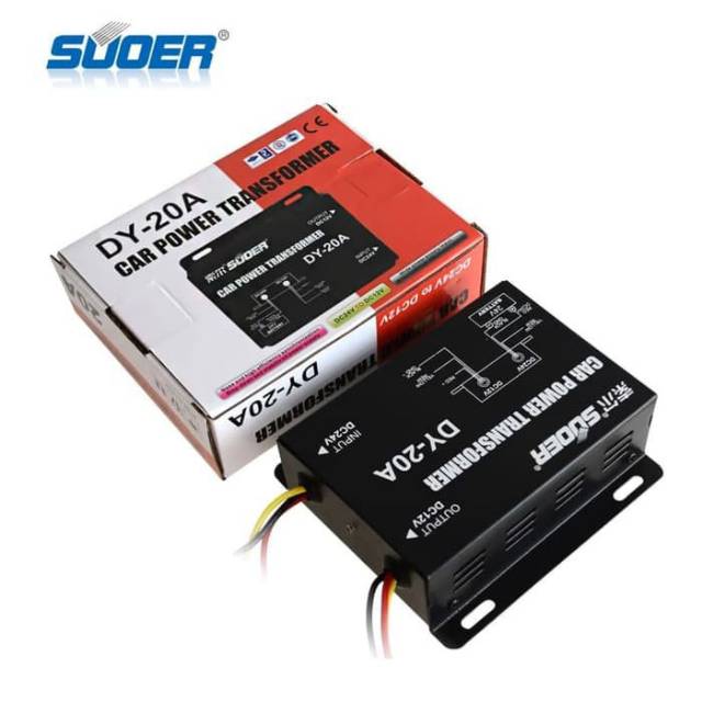 Step Down Buck 24v dc to12v dc converter Untuk Truk Bus exca dan mobil 24 volt ke  unit 12 volt