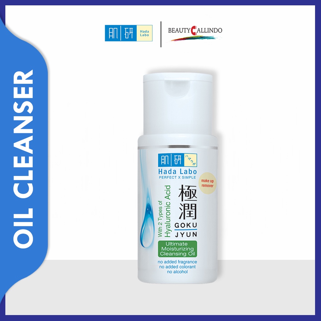 Hada Labo Gokujyun Cleansing Oil 100ml Pembersih Makeup Remover