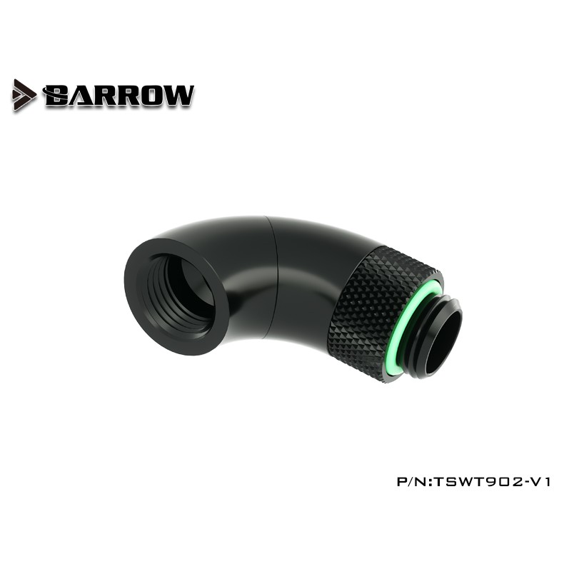 BARROW TSWT902-V1 90 Snake 2-way Rotary Adapter Black