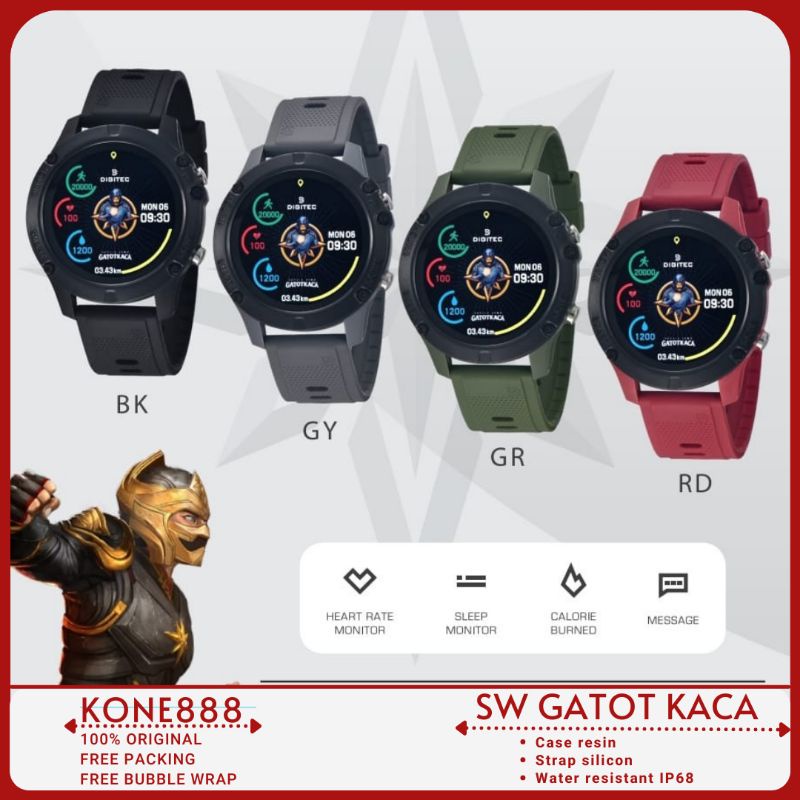 Jam DIGITEC SW GATOTKACA  T100%original